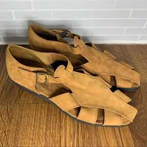 Clarks Suede Sandals Women’s Size 10